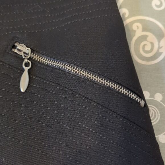 Cache Black Flare Pants Size 2 - Picture 6 of 8